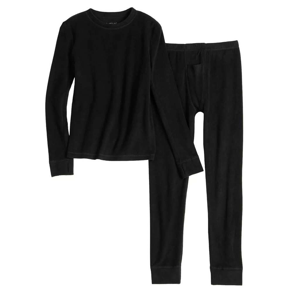 Cuddl Duds® 2-Piece Comfortech Stretch Poly Base Layer Set